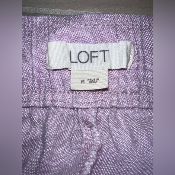 LOFT Lavender Linen Blend Shorts ✨💜☀️😎 - Picture 4 of 5